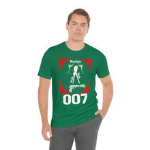 Load image into Gallery viewer, James Bond Martinis Girls and Guns 007 Soft Unisex Jersey Short Sleeve Tee