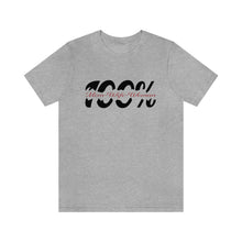 Load image into Gallery viewer, 100% Mom Wife Women Unisex Jersey Crew Neck T-shirt