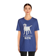 Load image into Gallery viewer, Labrador Retriever Mom Soft Jersey Short Sleeve Tee