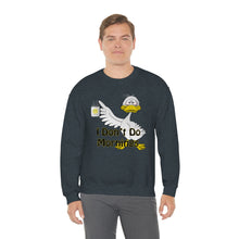 Load image into Gallery viewer, I Don’t Do Mornings Unisex Heavy Blend™ Crewneck Sweatshirt