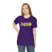 Load image into Gallery viewer, XOXO Kiss Me Be Mine Sweetheart Candy Valentines Day Unisex Jersey Short Sleeve Tee