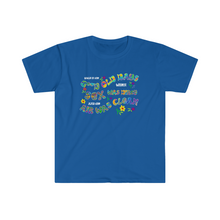 Load image into Gallery viewer, Back in the Good Old Days when Sex was Dirty and the Air was Clean Vintage Hippie Tie Dye Style Unisex Softstyle T-Shirt