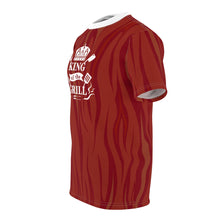 Load image into Gallery viewer, King of the Grill BBQ Fathers Day Unisex AOP Cut & Sew T-shirt
