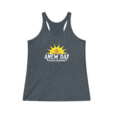 Load image into Gallery viewer, ANEW Day Health Coaching Women's Tri-Blend Racerback Tank