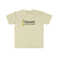 Load image into Gallery viewer, Squash your Excuses Unisex Softstyle T-shirt
