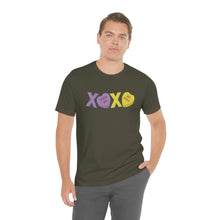 Load image into Gallery viewer, XOXO Kiss Me Be Mine Sweetheart Candy Valentines Day Unisex Jersey Short Sleeve Tee