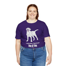 Load image into Gallery viewer, Labrador Retriever Mom Soft Jersey Short Sleeve Tee