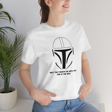 Load image into Gallery viewer, May The Fourth Be With You This Is The Way Star Wars Mandolin May 4th Unisex Jersey Short Sleeve Tee