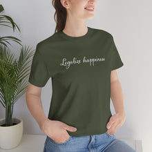 Load image into Gallery viewer, Legalize Happiness Motivational Unisex Jersey Short Sleeve Tee