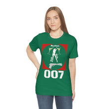 Load image into Gallery viewer, James Bond Martinis Girls and Guns 007 Soft Unisex Jersey Short Sleeve Tee