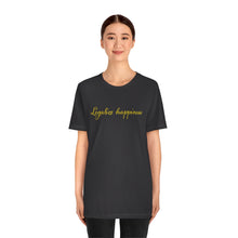 Load image into Gallery viewer, Legalize Happiness Motivational Unisex Jersey Short Sleeve Tee