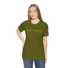 Load image into Gallery viewer, Legalize Happiness Motivational Unisex Jersey Short Sleeve Tee
