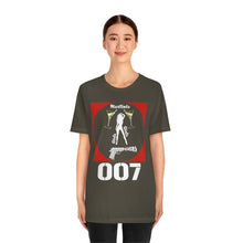 Load image into Gallery viewer, James Bond Martinis Girls and Guns 007 Soft Unisex Jersey Short Sleeve Tee