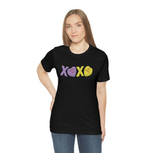 Load image into Gallery viewer, XOXO Kiss Me Be Mine Sweetheart Candy Valentines Day Unisex Jersey Short Sleeve Tee