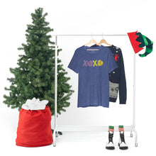 Load image into Gallery viewer, XOXO Kiss Me Be Mine Sweetheart Candy Valentines Day Unisex Jersey Short Sleeve Tee