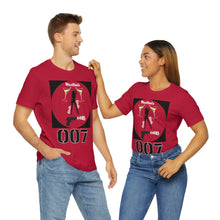 Load image into Gallery viewer, James Bond Martinis Girls and Guns 007 Soft Unisex Jersey Short Sleeve Tee