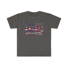 Load image into Gallery viewer, The World of Politics is Like Chess There is No Need for a Trump USA Unisex Softstyle T-Shirt