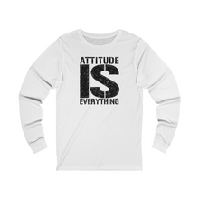 Load image into Gallery viewer, Attitude is Everything Unisex Jersey Long Sleeve Tee