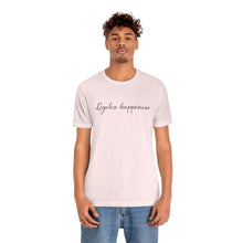 Load image into Gallery viewer, Legalize Happiness Motivational Unisex Jersey Short Sleeve Tee