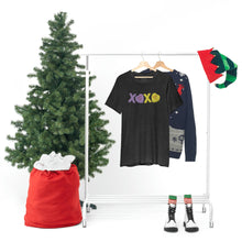 Load image into Gallery viewer, XOXO Kiss Me Be Mine Sweetheart Candy Valentines Day Unisex Jersey Short Sleeve Tee