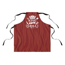 Load image into Gallery viewer, King of the Grill BBQ Fathers Day Apron