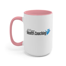 Load image into Gallery viewer, Jetstream Health Coaching Two-Tone Coffee Mugs, 15oz