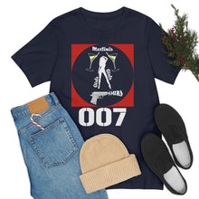 Load image into Gallery viewer, James Bond Martinis Girls and Guns 007 Soft Unisex Jersey Short Sleeve Tee