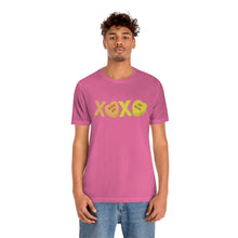 Load image into Gallery viewer, XOXO Kiss Me Be Mine Sweetheart Candy Valentines Day Unisex Jersey Short Sleeve Tee