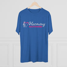 Load image into Gallery viewer, Harmony Health Coaching Unisex Tri-Blend Crew Tee