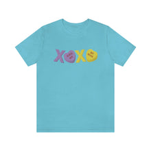 Load image into Gallery viewer, XOXO Kiss Me Be Mine Sweetheart Candy Valentines Day Unisex Jersey Short Sleeve Tee