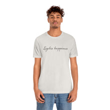 Load image into Gallery viewer, Legalize Happiness Motivational Unisex Jersey Short Sleeve Tee