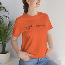 Load image into Gallery viewer, Legalize Happiness Motivational Unisex Jersey Short Sleeve Tee