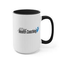Load image into Gallery viewer, Jetstream Health Coaching Two-Tone Coffee Mugs, 15oz