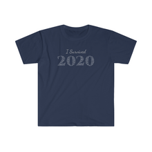 Load image into Gallery viewer, I Survived 2020 Unisex Jersey Short Sleeve Tee
