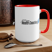 Load image into Gallery viewer, Jetstream Health Coaching Two-Tone Coffee Mugs, 15oz