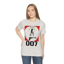 Load image into Gallery viewer, James Bond Martinis Girls and Guns 007 Soft Unisex Jersey Short Sleeve Tee