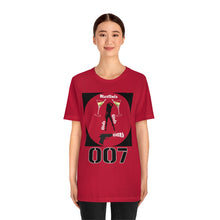 Load image into Gallery viewer, James Bond Martinis Girls and Guns 007 Soft Unisex Jersey Short Sleeve Tee