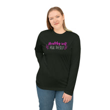 Load image into Gallery viewer, Healthy Self Heal Thy Self Motivational Unisex Performance Long Sleeve Shirt