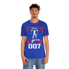 Load image into Gallery viewer, James Bond Martinis Girls and Guns 007 Soft Unisex Jersey Short Sleeve Tee
