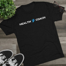 Load image into Gallery viewer, I Transform Lives Jetstream Health Coach Unisex Tri-Blend Crew Tee