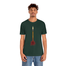 Load image into Gallery viewer, A F@#king Pencil John Wick 4 Bloody Pencil with Flame Unisex Jersey Short Sleeve Tee