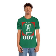 Load image into Gallery viewer, James Bond Martinis Girls and Guns 007 Soft Unisex Jersey Short Sleeve Tee