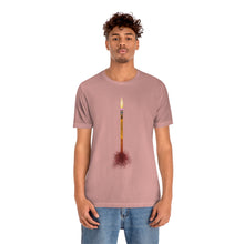 Load image into Gallery viewer, A F@#king Pencil John Wick 4 Bloody Pencil with Flame Unisex Jersey Short Sleeve Tee