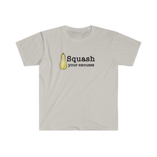 Load image into Gallery viewer, Squash your Excuses Unisex Softstyle T-shirt
