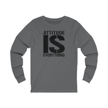 Load image into Gallery viewer, Attitude is Everything Unisex Jersey Long Sleeve Tee
