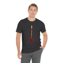 Load image into Gallery viewer, A F@#king Pencil John Wick 4 Bloody Pencil with Flame Unisex Jersey Short Sleeve Tee
