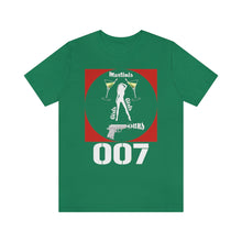 Load image into Gallery viewer, James Bond Martinis Girls and Guns 007 Soft Unisex Jersey Short Sleeve Tee