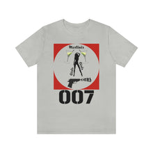 Load image into Gallery viewer, James Bond Martinis Girls and Guns 007 Soft Unisex Jersey Short Sleeve Tee
