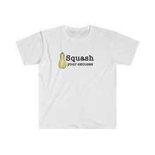 Load image into Gallery viewer, Squash your Excuses Unisex Softstyle T-shirt
