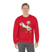 Load image into Gallery viewer, I Don’t Do Mornings Unisex Heavy Blend™ Crewneck Sweatshirt